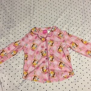 Disney princess belle pj shirt!